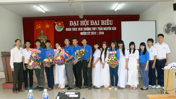 Trường THPT Trần Nguyên Hãn tổ chức Đại hội Đoàn Trường